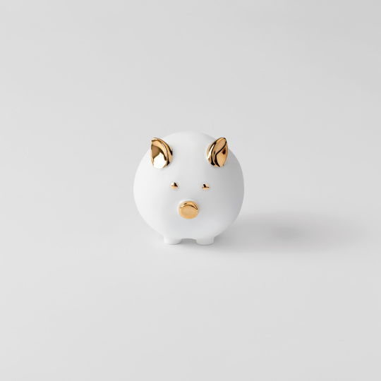 Trevoly By Raeder - Πορσελάνινο Διακοσμητικό Animal Figurine Pig