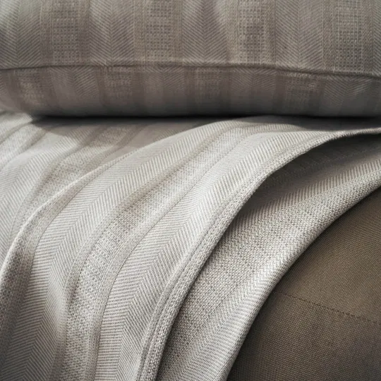 Ριχτάρι Laurel Rock Grey 180x250cm Διθέσιου Καναπέ