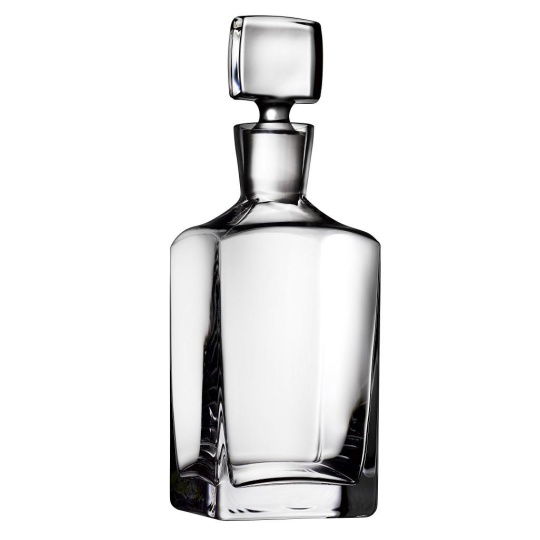 Nude Square Bottle 800Cc 9.6X33Cm  P/240 Gb1.Ob6.