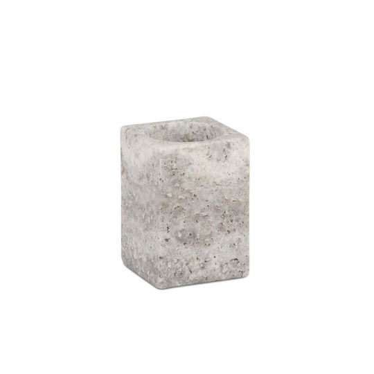Andrea House - Ποτηράκι Για Οδοντόβουρτσες Grey Marble