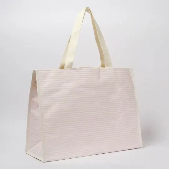 Παιδική Τσάντα Αδιάβροχη Lazy Days Pink Stripe 39x21.5cm