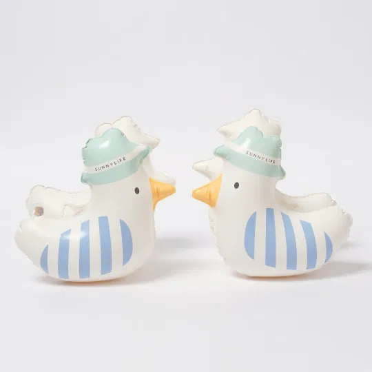 Παιδικά Μπρατσάκια Sid the Seagull Blue Stripe 30x16x11cm