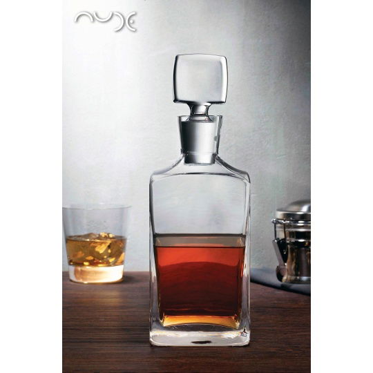 Nude Square Bottle 1400Cc 12X31.7Cm  P/144 Gb1.Ob6.