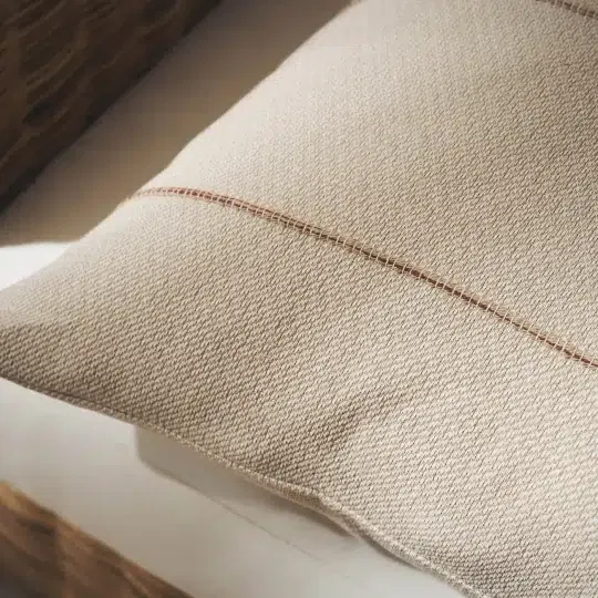Μαξιλαροθήκη 43x43cm Rabia Beige/Clay