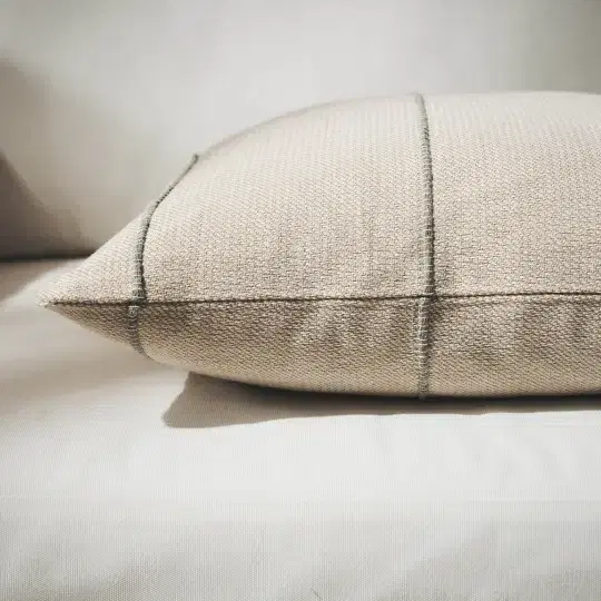 Μαξιλαροθήκη 43x43cm Rabia Beige/Green