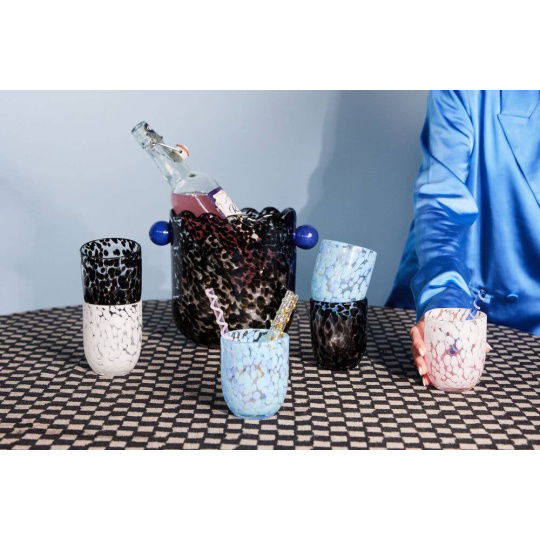 Byon Glass Messy Blue - 6τμχ Ποτήρια 300ml