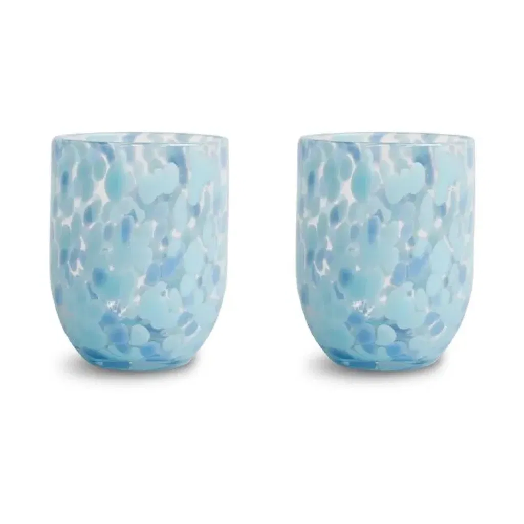Byon Glass Messy Blue - 6τμχ Ποτήρια 300ml