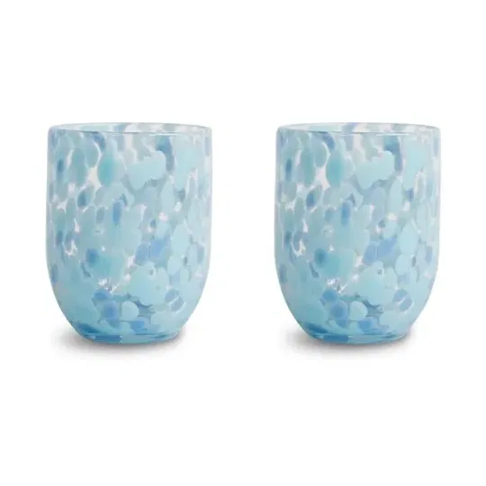 Byon Glass Messy Blue - 6τμχ Ποτήρια 300ml