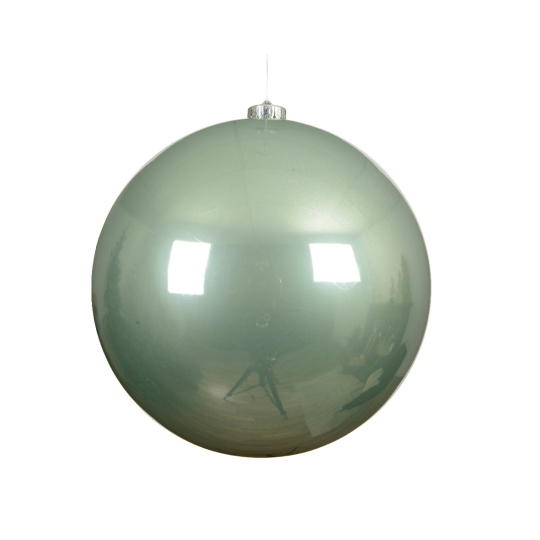 Χριστουγεννιάτικη Πλαστική Μπάλα Matcha Green 14cm