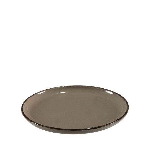 Tuscany Brown Πιατο Ρηχο 27X2,5Cm 6τμχ