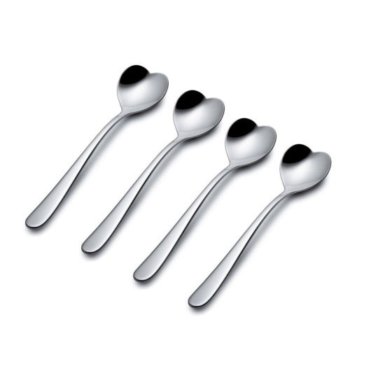 Set4 Alessi Κουταλάκι Γλυκού Καρδιά Inox