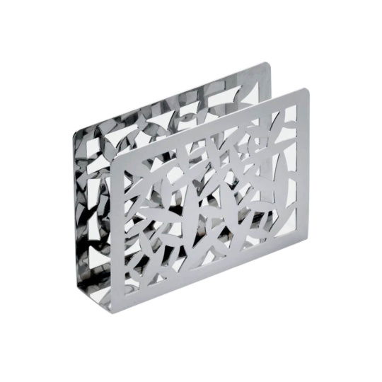 Alessi Χαρτοπετσετοθήκη 12x8.5x3cm Cactus Inox
