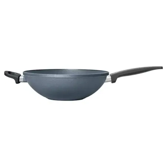 Wok αντικολλητικό 32 εκατ. με σταθερή λαβή Titanium Nowo