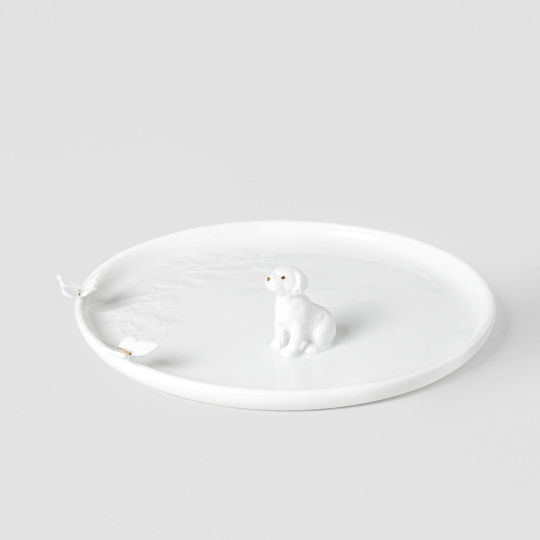 Raeder - Porcelain Stories. Πορσελάνινο Πιατάκι Dog