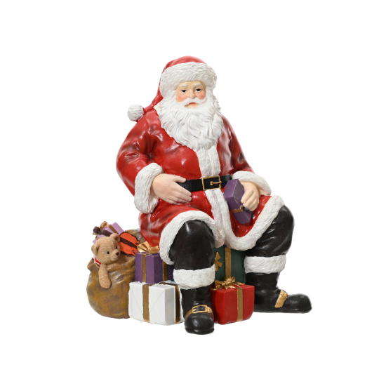 Διακοσμητικός Άγιος Βασίλης 15x12.50x19cm