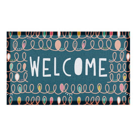 Artsy Mats - Χαλάκι Εισόδου Welcome Curls x Anna Treliving 70x40cm