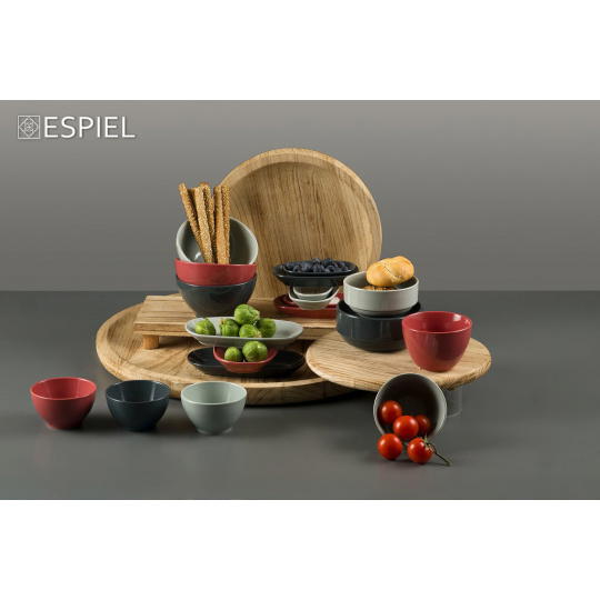 Dis. Anthracite Essentials Μπωλ Στρογγ. Κουπ 11Εκ 6τμχ