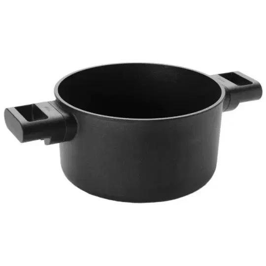 Χύτρα αντικολλητική από χυτό αλουμίνιο με γυάλινο καπάκι 20 εκατ. 3 λτ. Diamond XR Logic