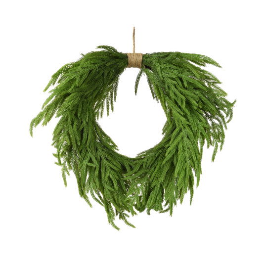 Χριστουγεννιάτικο Στεφάνι Lush Green 60x10cm