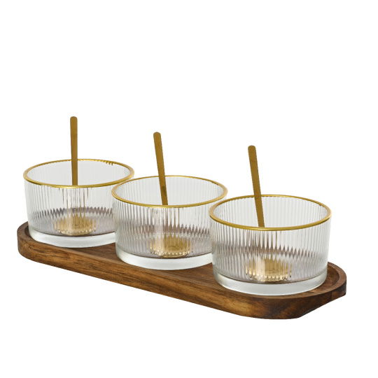 Set7 Σκεύη Tapas Ξύλο Ακακίας 29x10x5.60cm