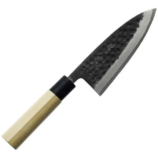 Μαχαίρι Deba από ατσάλι shirogami 15 εκατ. Hammered