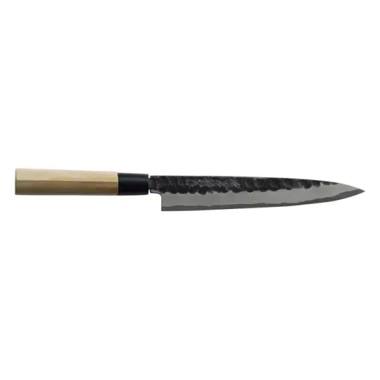 Μαχαίρι Yanagi-Sashimi από ατσάλι shirogami 21 εκατ. Hammered