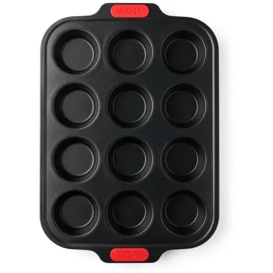 Ταψί για muffin και cupcakes αντικολλητικό 12 θέσεων Let's Bake!