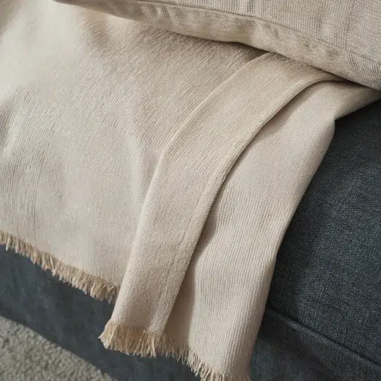 Ριχτάρι Zephyr Ecru 180x310cm Τριθέσιου Καναπέ