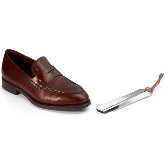 Κόκκαλο Παπουτσιών Phil Ατσάλι & Δέρμα 18cm