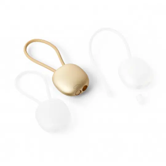 Μπρελόκ Χρυσό Pebble