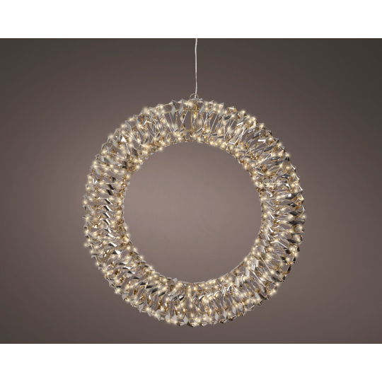 Micro 600LED Στεφάνι Χρυσό Θερμού Φωτισμού