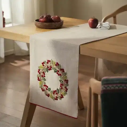 Runner 37x160cm Xmas Στεφάνι