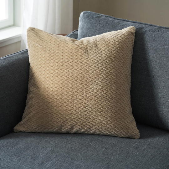 Μαξιλαροθήκη 50x50cm Cinnabar Ecru