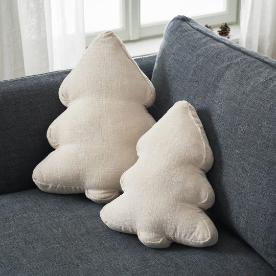 Μαξιλαράκι Με Γέμισμα Xmas  Ecru 35x45cm