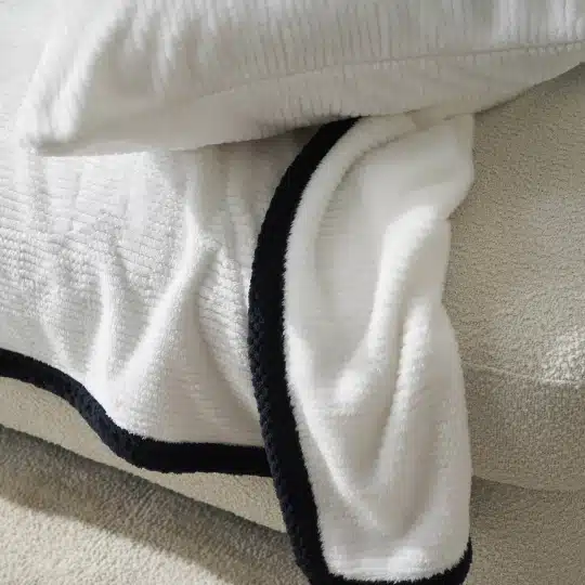 Ριχτάρι Polar Polar White Blue Τριθέσιου Καναπέ 180x300cm