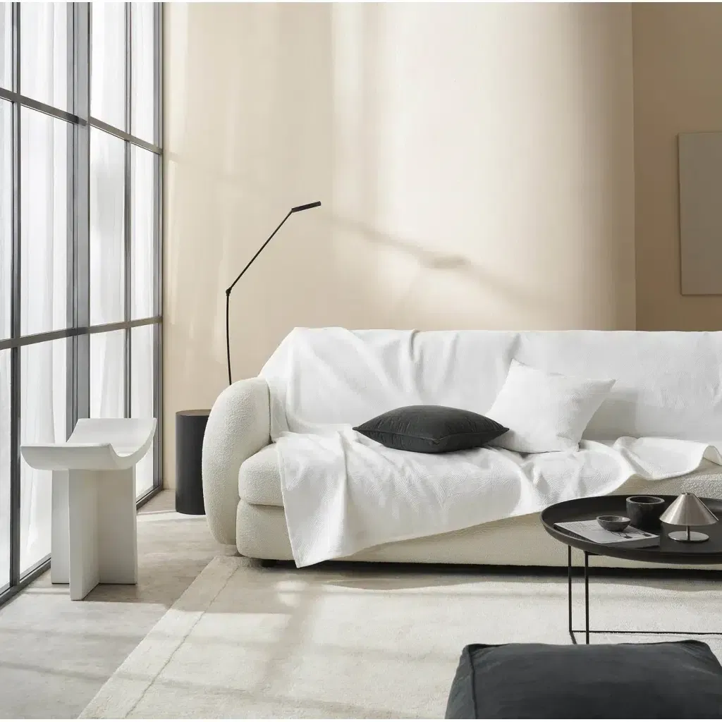 Ριχτάρι Τετραθέσιου Καναπέ 180x350cm Nimbus Polar White