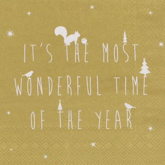 Raeder - Χριστουγεννιάτικη Χαρτοπετσέτα It´s The Most Wonderful