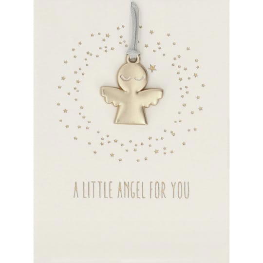 Raeder - Μίνι Κάρτα Με Μεταλλικό Στολίδι Angel
