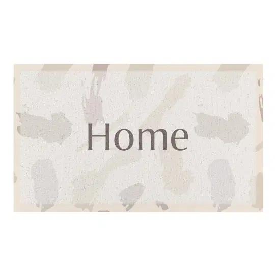 Artsy Mats - Χαλάκι Εισόδου Neutral Paint Splash Home 70x40cm