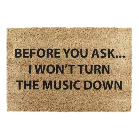Artsy Mats - Χαλάκι Εισόδου Loud Music 60x40cm