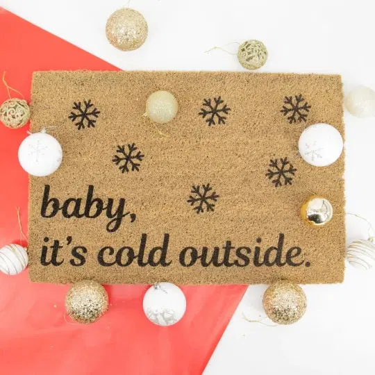 Artsy Mats - Χαλάκι Εισόδου Baby It's Cold Outdide 60x40cm