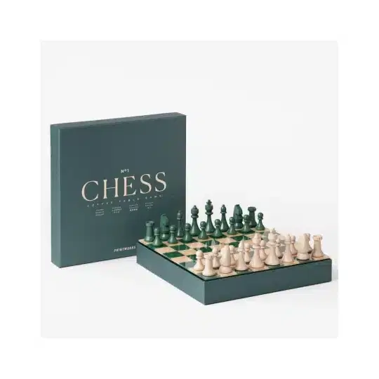 Ξύλινο Σκάκι Print Works 24x24x4.5cm