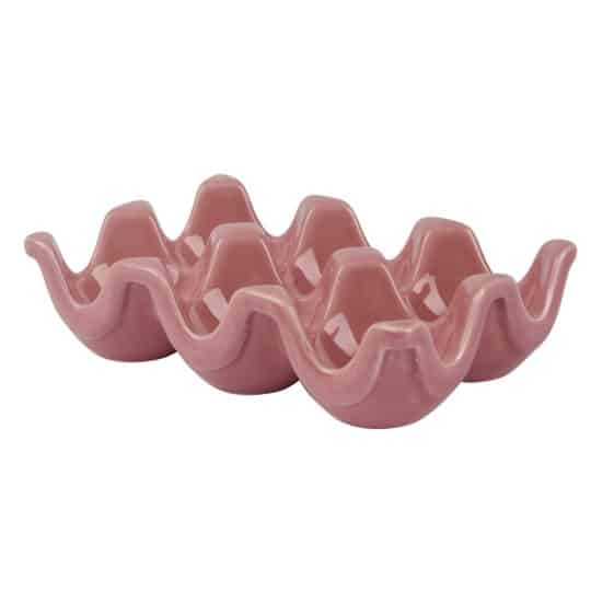 Πασχαλινή Αυγοθήκη Κόκκινη Dolomite 14.50-9.50-3.60cm