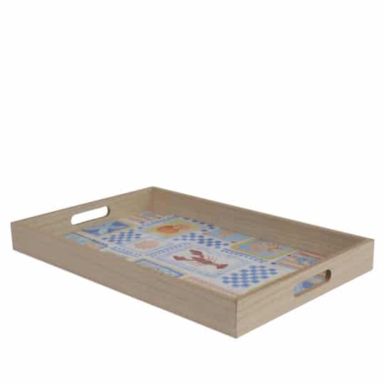 Πασχαλινός Δίσκος Σερβιρίσματος Αστακός MDF 45-30-4.50cm