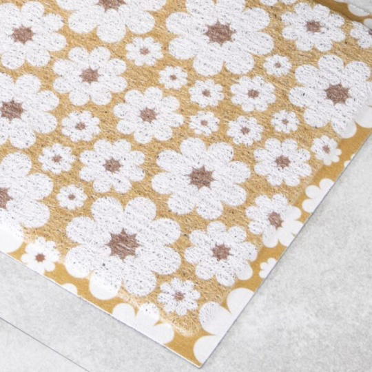 Artsy Mats - Χαλάκι Εισόδου Mustard Flowers 70x40cm